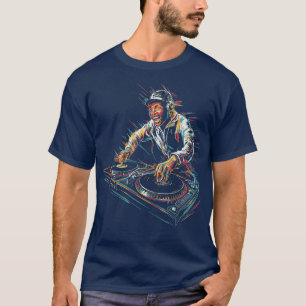 DJ Disc Jockey für Musikliebhaber T-Shirt
