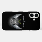 DJ Disco Ball Wings Case-Mate iPhone Hülle (Rückseite (Horizontal))