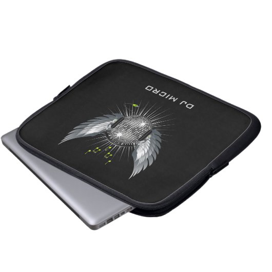 DJ-Disco-Laptop-Hülse/Tasche [abfahrend von 10"] Laptopschutzhülle (Vorne Knopf)
