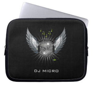 DJ-Disco-Laptop-Hülse/Tasche [abfahrend von 10"] Laptopschutzhülle