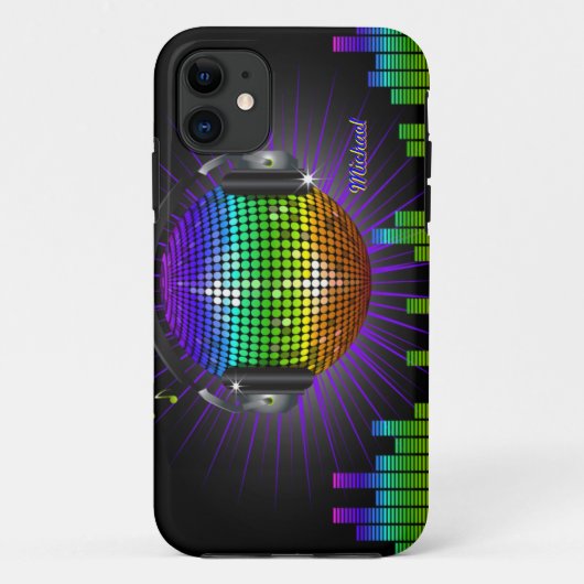 DJ-Disco-Musik iPhone 5 Fall Case-Mate iPhone Hülle (Rückseite)