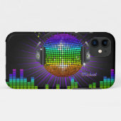 DJ-Disco-Musik iPhone 5 Fall Case-Mate iPhone Hülle (Rückseite (Horizontal))