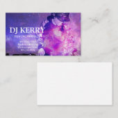 DJ Disk Jockey Electronic Visitenkarte (Vorne/Hinten)