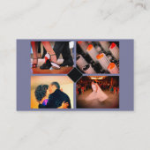 DJ Disk Jockey Electronic Wedding Foto Template Visitenkarte (Rückseite)