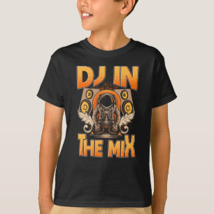 DJ Disk Jokey Turntable Party Music T-Shirt