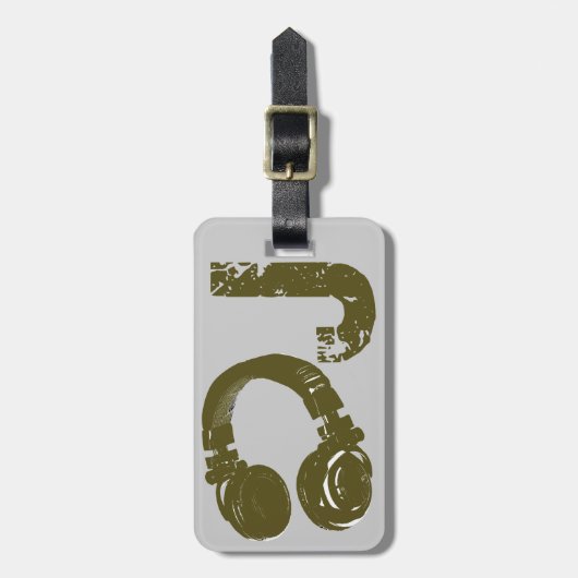 DJ - DJ GEPÄCKANHÄNGER (Vorderseite vertikal)