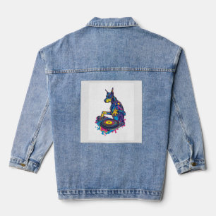 DJ Doberman – Club Vibe Party Hund Jeansjacke