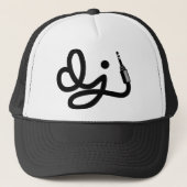 DJ-Draht Truckerkappe (Vorderseite)