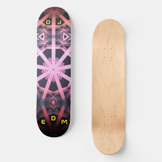 Dj EDM Skateboard (Vorderseite)