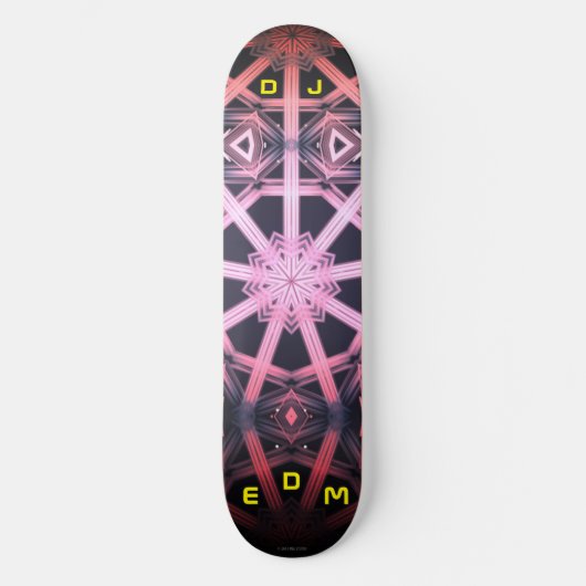 Dj EDM Skateboard (Vorderseite)