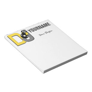 DJ-eigene Notebooks Notizblock