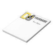 DJ-eigene Notebooks Notizblock (Rotiert)