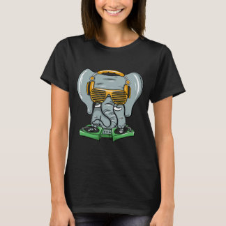 Dj Elephant House Trance Rave Party T-Shirt