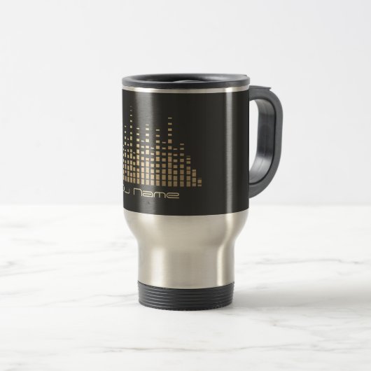 DJ Equalizer Tasse (VorderseiteRechts)