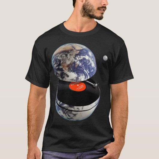 DJ Erde T-Shirt (Vorderseite)