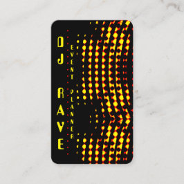 DJ Event Planer Business Card Visitenkarte