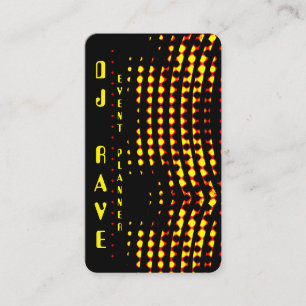 DJ Event Planer Business Card Visitenkarte