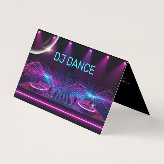 DJ-Experte Visitenkarten (Vorderseite)