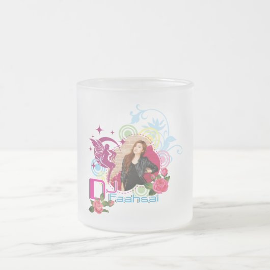 Dj Faahsai Glasbecher Mattglastasse (Mittel)