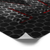 DJ Feel The Music Poster - Pioneer CDJ Graffiti (Ecke)