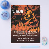 DJ Fiery Concert Music Flyer (Einzeln)