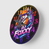 DJ FOXXY 2 RUNDE WANDUHR (Winkel)