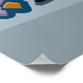 DJ freak out Poster (Ecke)