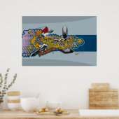 DJ freak out Poster (Küche)