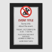 DJ Free Zone Magnetkarte (Vorderseite)