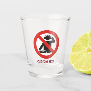 DJ Free Zone Schnapsglas
