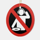 DJ-Freizone Keramik Ornament (Links)