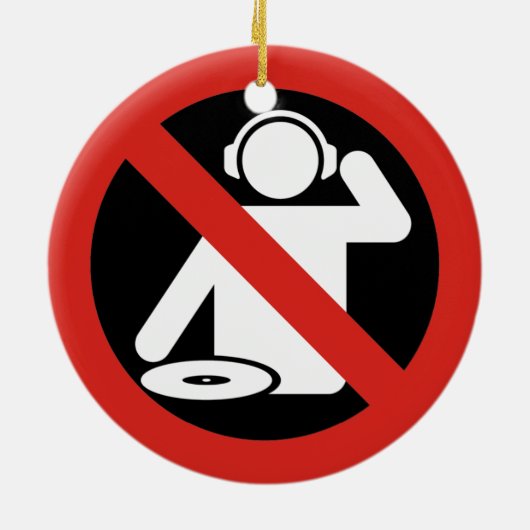 DJ-Freizone Keramik Ornament (Hinten)