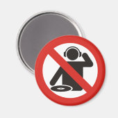 DJ-Freizone Magnet (Vorderseite/Rückseite)