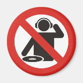 DJ-Freizone Magnet (Vorne)