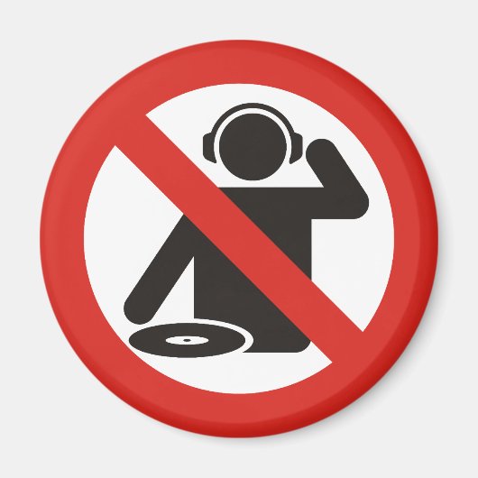 DJ-Freizone Magnet (Vorne)