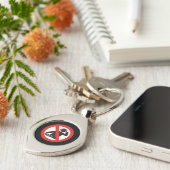 DJ-Freizone Schlüsselanhänger (Seite)