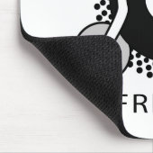 DJ freundlich Mousepad (Ecke)