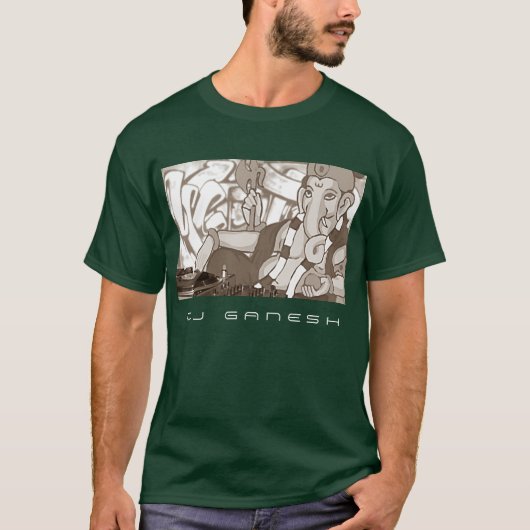 DJ GANESH T-Shirt (Vorderseite)