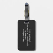 DJ-Gepäckanhänger Gepäckanhänger (Rückseite vertikal)