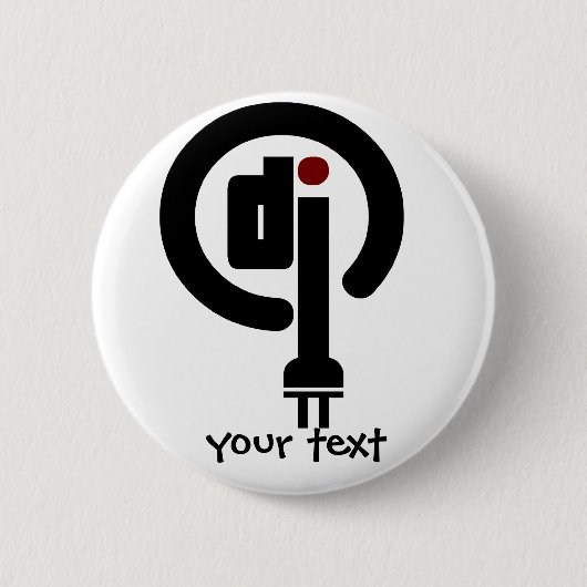 DJ-Geschenke Button (Vorderseite)