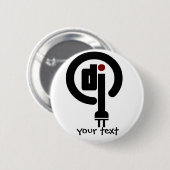 DJ-Geschenke Button (Vorne & Hinten)