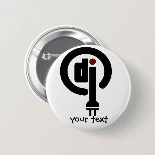 DJ-Geschenke Button (Vorne & Hinten)