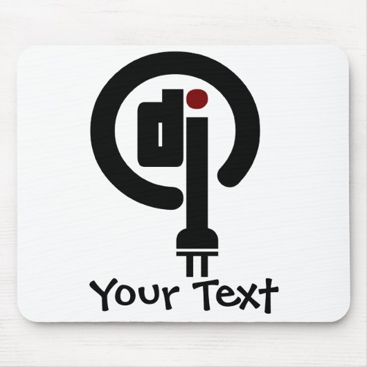 DJ-Geschenke Mousepad (Vorne)