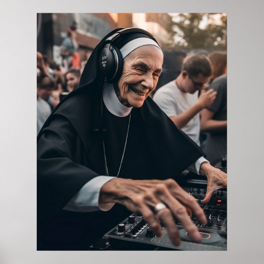 DJ Get-Nun Print, Value Poster Paper (Matte) (Vorne)