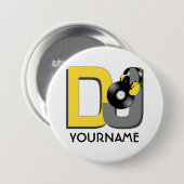 DJ-Gewohnheitsknopf Button (Vorne & Hinten)