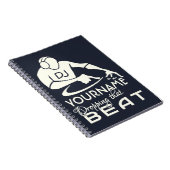 DJ-Gewohnheitsnotizbuch Notizblock (Rechte Seite)