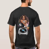 DJ Girl T-Shirt (Rückseite)