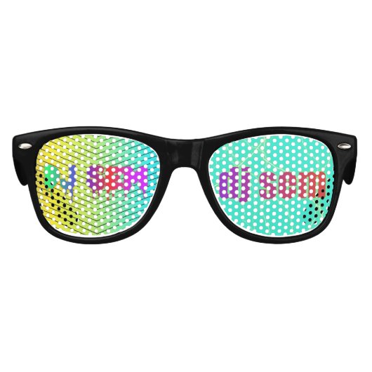 DJ GLASSES SONNENBRILLE (Vorderseite)