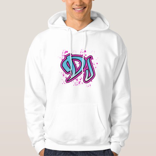 DJ Graffiti Hoodie (Vorderseite)