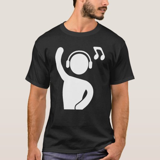 DJ Graphic Dj Music Player Producer Deejay T-Shirt (Vorderseite)